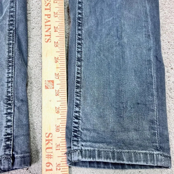 Zara Men's Jeans Skinny Gray Size 31x32 Pockets - Picture 3 of 12